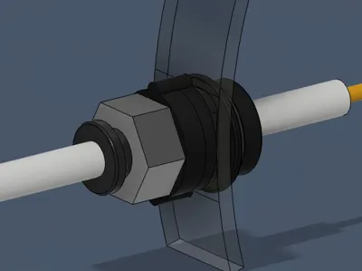 AMS HT External Spool Adapter for PC4-M6 Connector
