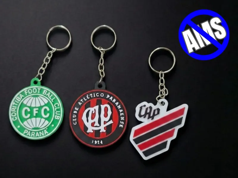 CHAVEIROS TIME CORITIBA E ATHLETICO-PR - SEM AMS