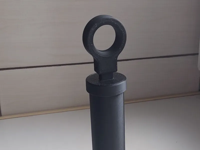 Iron chips magnetic collector - parts remix