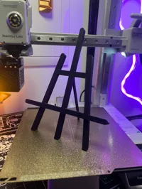 A1Mini ohne Brim 0.2mm layer, 2 walls, 8% infill