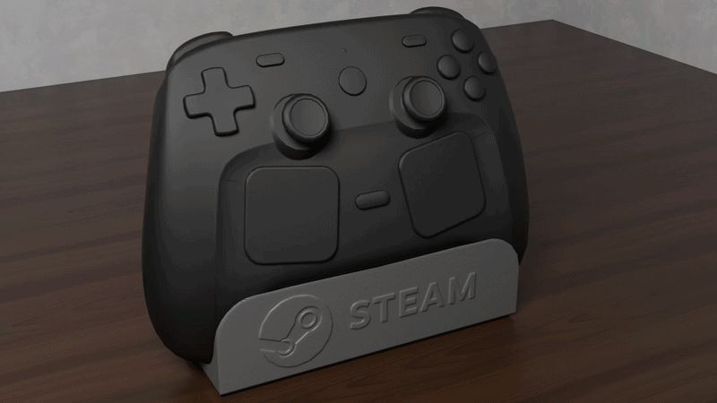 Steam Controller Stand & Magnetic Puck Holder