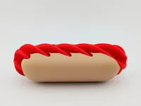 Hot Dog & Bun Vortex Spiral Fidget Multi-Color No AMS