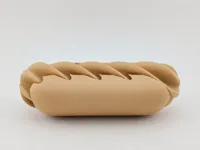 Hot Dog & Bun Vortex Spiral Fidget Single-Color
