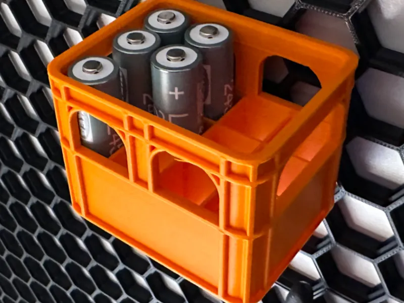 AA Battery Beer crate for honeycomb storage  HSW