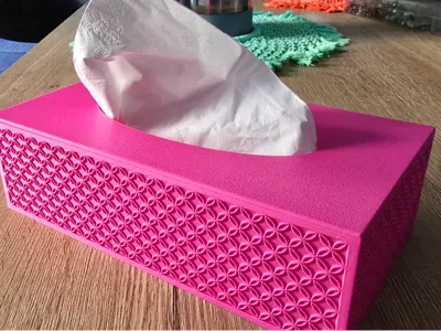 Tissue Box Circular Design