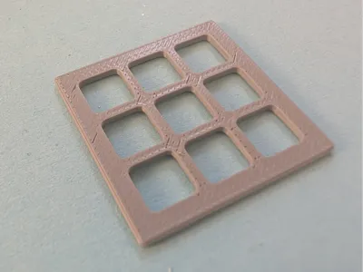 Rubiks Cube Drawing Stencil (1x1 - 21x21)