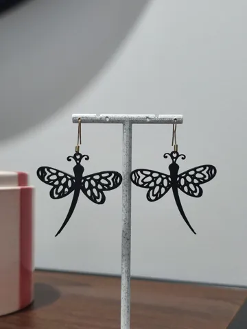 Pendientes: Aretes Brisa de Libélula — vista de referencia 3