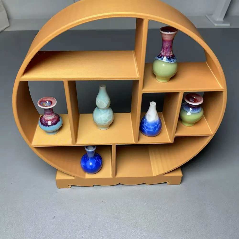 Mini古玩置物架 Mini Antique Display Rack - Free 3D Print Model - MakerWorld