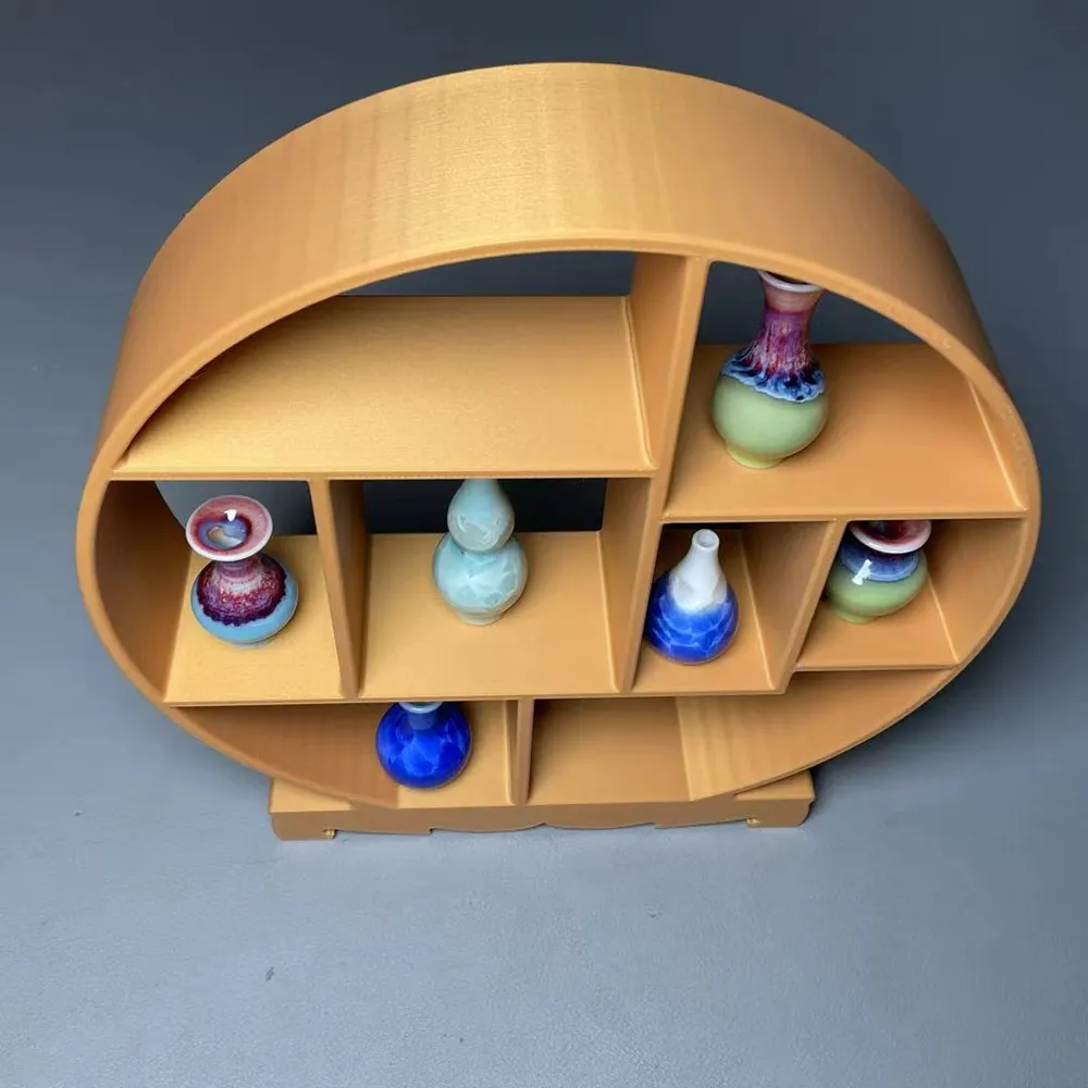 Mini古玩置物架 Mini Antique Display Rack - Free 3D Print Model - MakerWorld