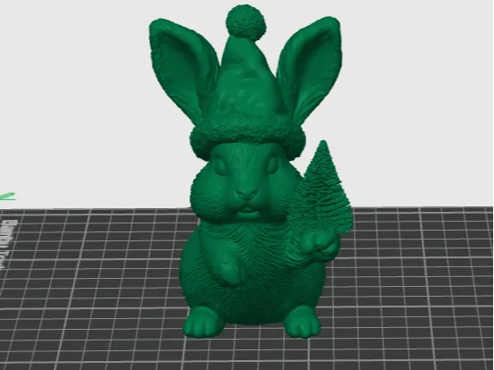 A Christmas Bunny