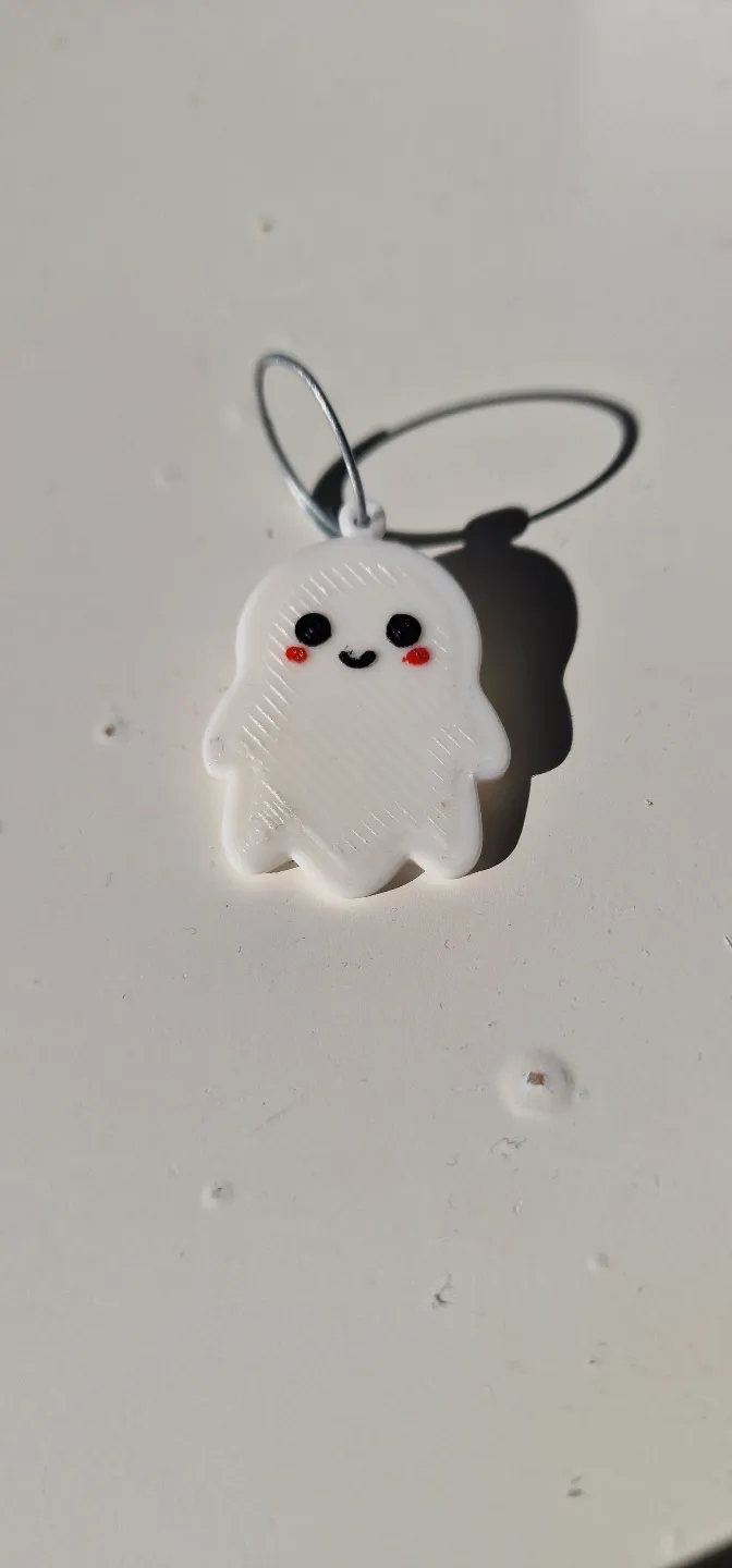 Ghost Keychain view 2