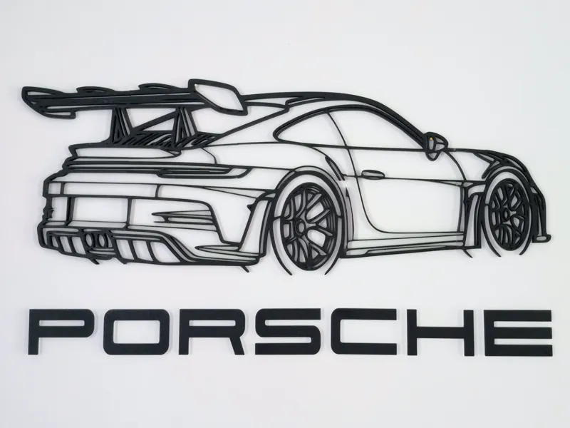Porsche logo letters