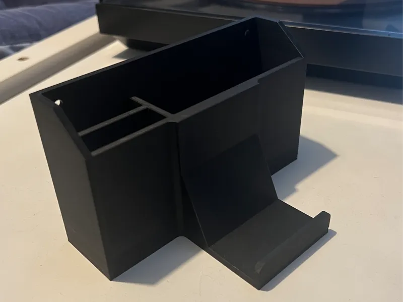 Remote Controller Holder Basket Shelf Wall Mount