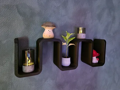 Shoe Rack / Wall Shelf view 3