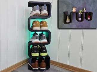 Shoe Rack / Wall Shelf