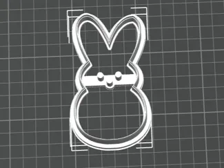 Peep Bunny Cookie Cutter
