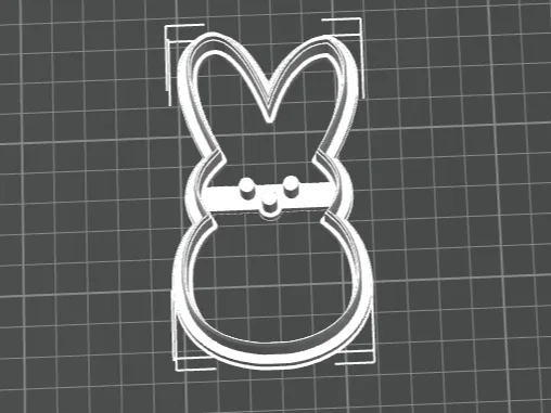 Emporte-pièce lapin Peep