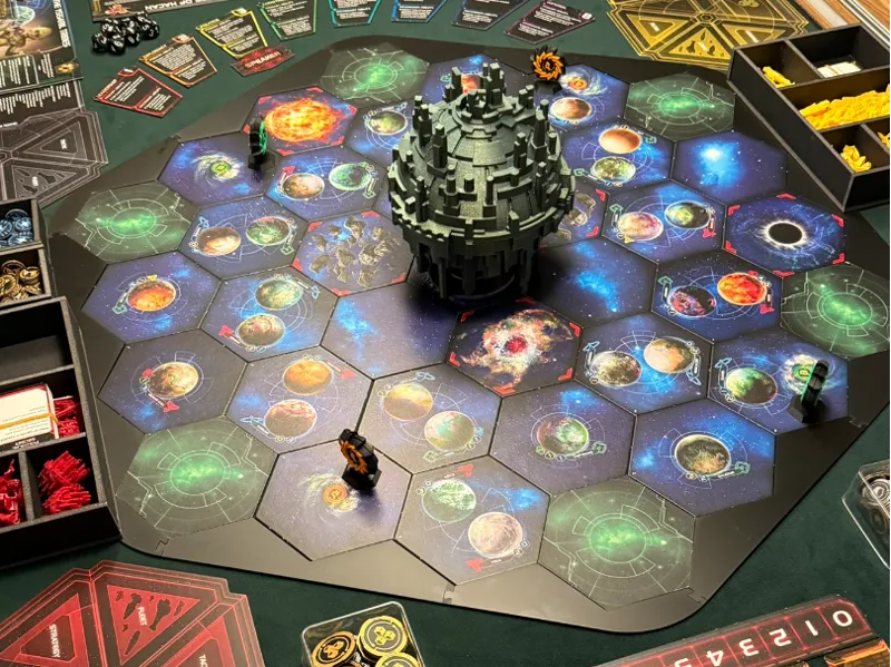 Twilight Imperium 4 with Prophecy of Kings insert
