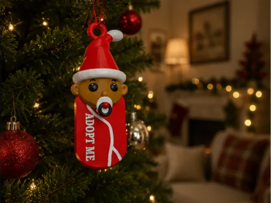 Baby Christmas Ornament 