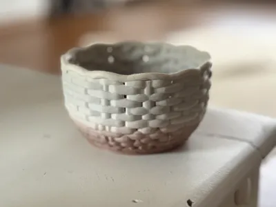 braided bowl