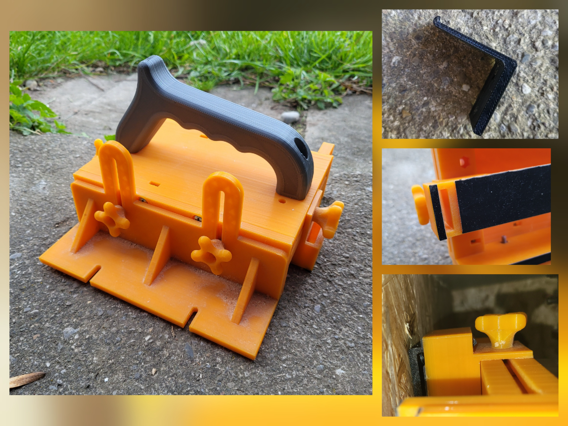 Wall Hook for Router Push Block (GRR‑Ripper Style)