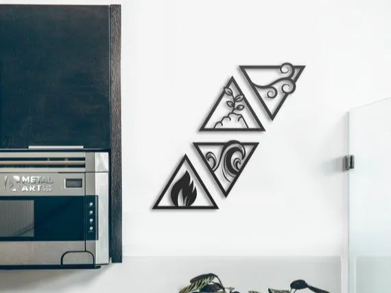 The Elements - Wall art decoration