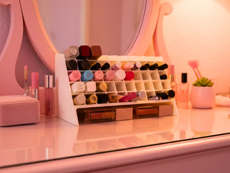 The Lip Terrace | Multi-Tier Lipstick Stand
