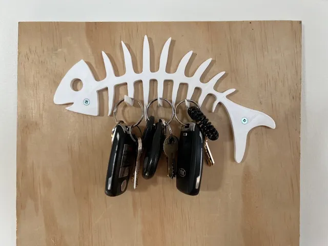 SkeleKeyFish - Key Holder
