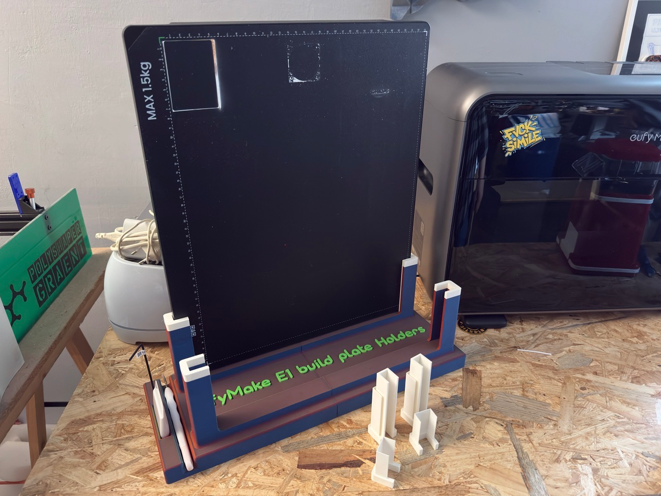 Eufy Make E1 Build plates holder