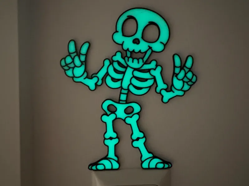 Halloween Skelett
