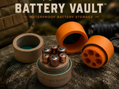 Battery Storage Container - Battery Vault 