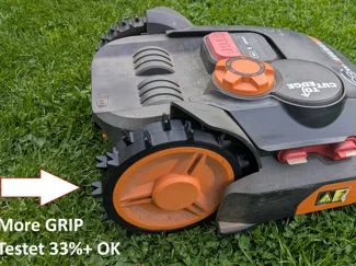 Worx Landroid S/M WR110, TPU Reifen/Rad Ersatz