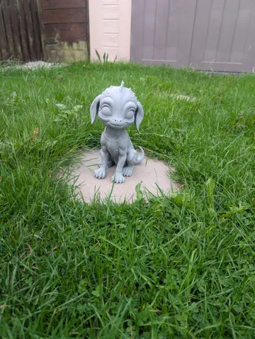 Letrero o emblema decorativo: Cosmo The Alien Dog — vista de referencia 3