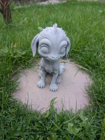 Letrero o emblema decorativo: Cosmo The Alien Dog — vista de referencia 5