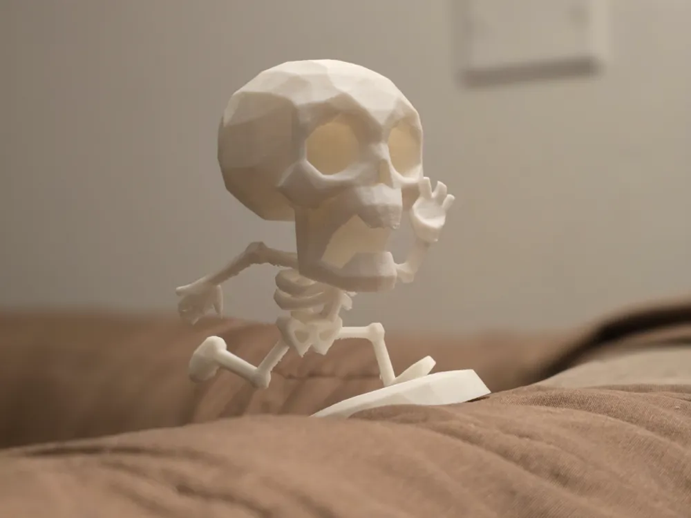Halloween Skeleton Run by Masman MakerWorld: Download Free 3D Models
