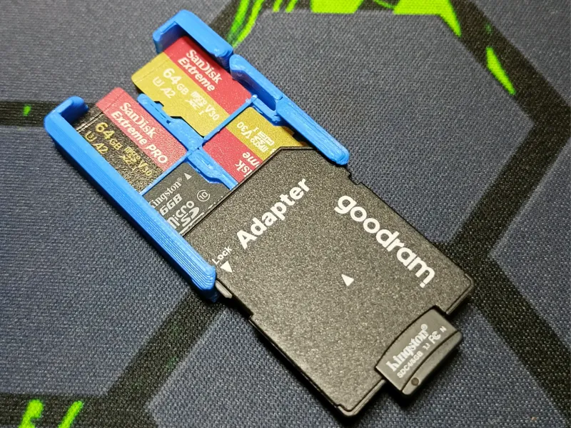 5 Micro SD card case 