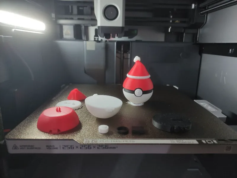 Poké Xmas 3v (Ams, Puzzle , manual painting)