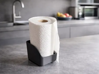 Minimalist and Modern Paper Towel Holder