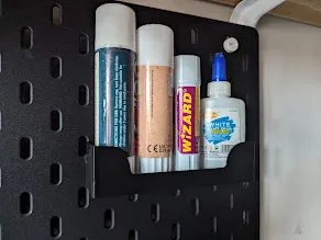 SKADIS Compatible Tray Shelf (Ikea Peg Board)