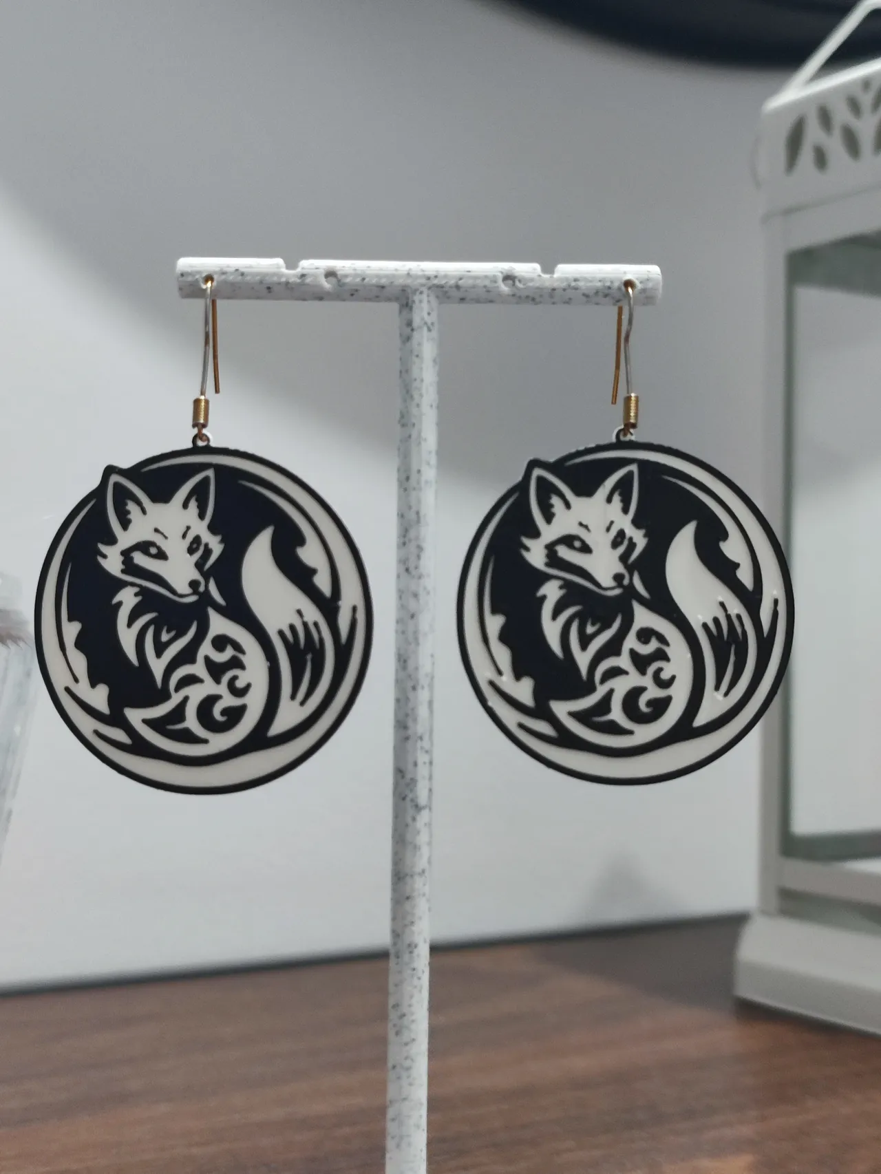 Aretes Zorro de Luna view 3