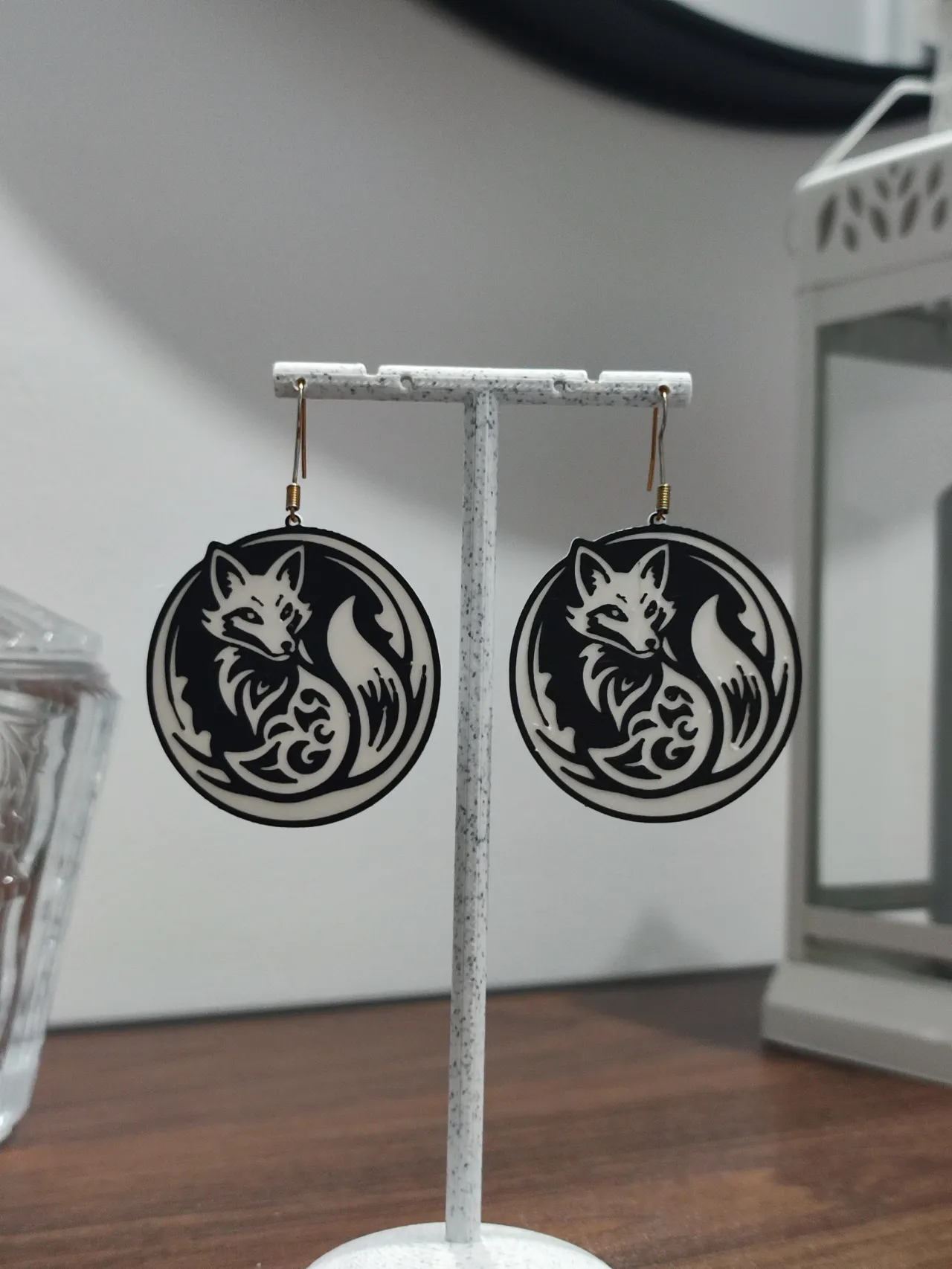 Aretes Zorro de Luna view 2