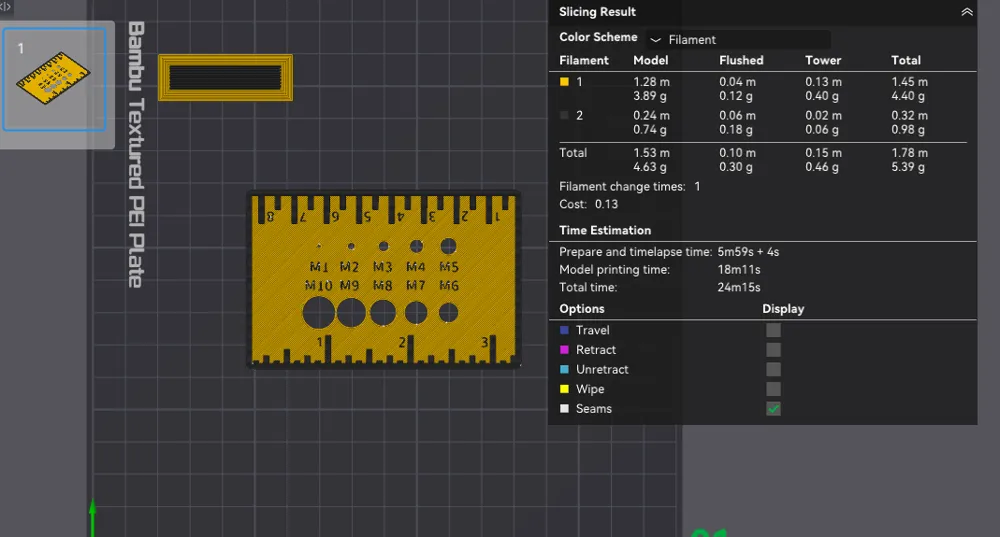 Ruler as the Size of a Credit Card by Richarrrd MakerWorld: Download ...