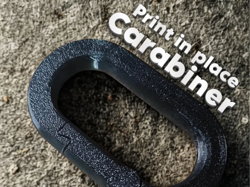 Carabiner - Fully print in place