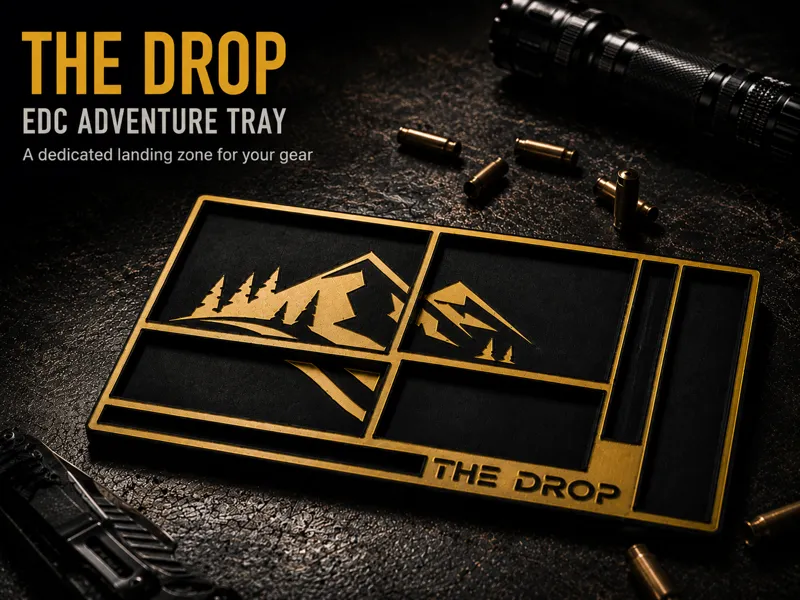 THE DROP – EDC Adventure Tray