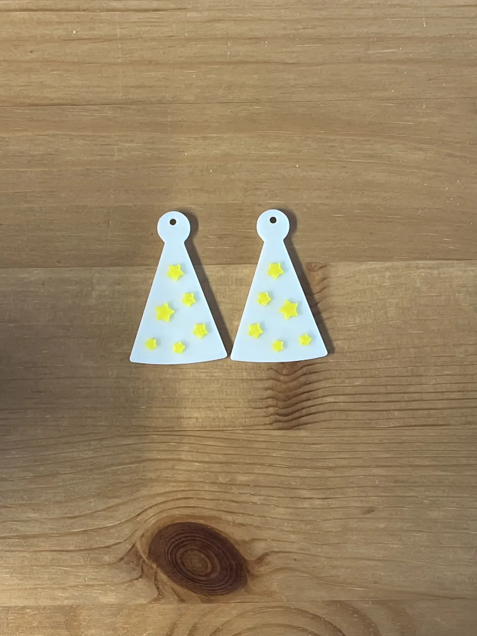 party hat earring view 2