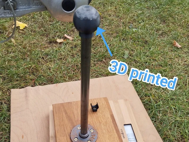 Stützlast Waage 3D-gedruckter Kugelkopf