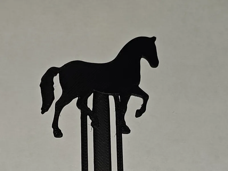 Simple Horse Bookmark - Commercial Use