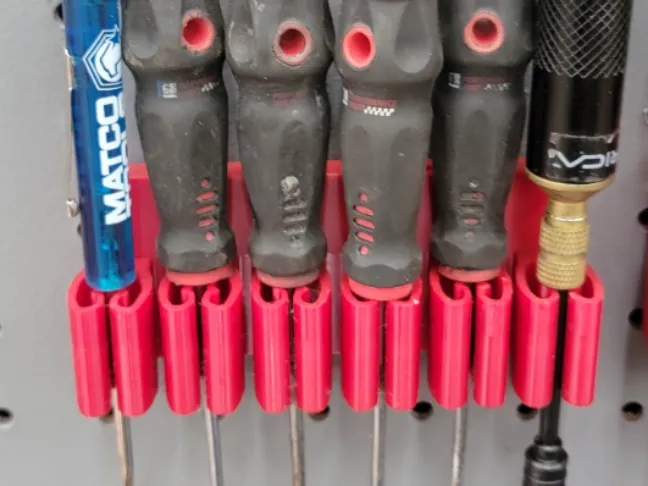 6 slot screwdriver holder, small slots.