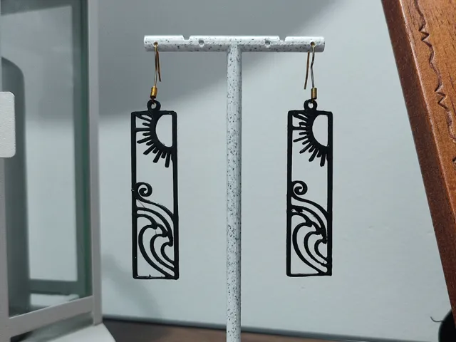 Aretes Ritmo de Marea
