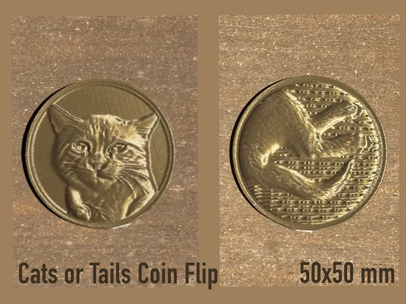 Cats or Tails Coin Flip